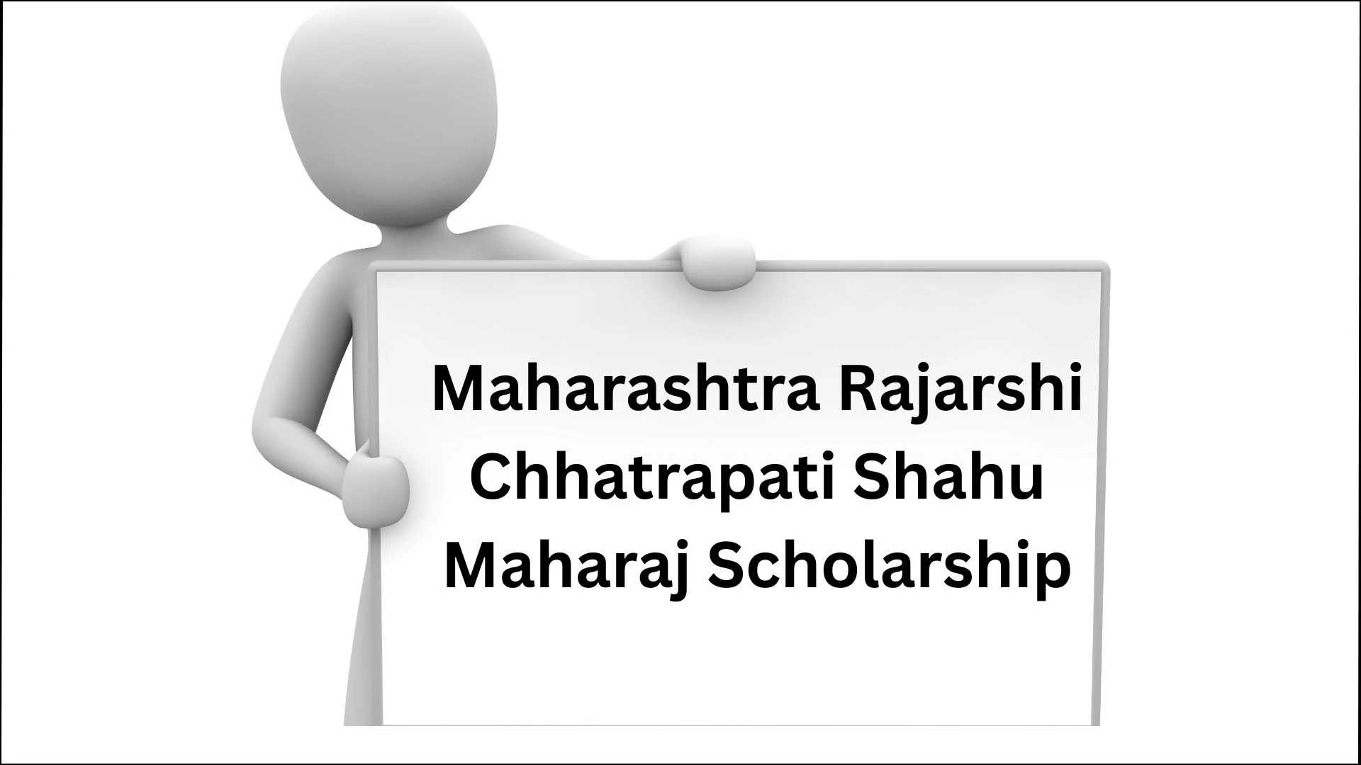Maharashtra Rajarshi Chhatrapati Shahu Maharaj Scholarship 2025-26|Tuition Fee Reimbursement & student Financial Aid Scheme