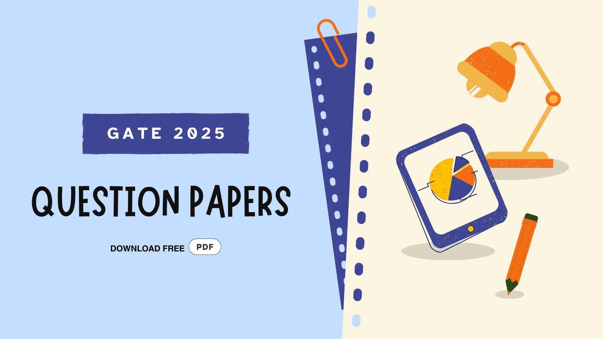 Download GATE 2025 Question Papers PDF: Boost Your Prep