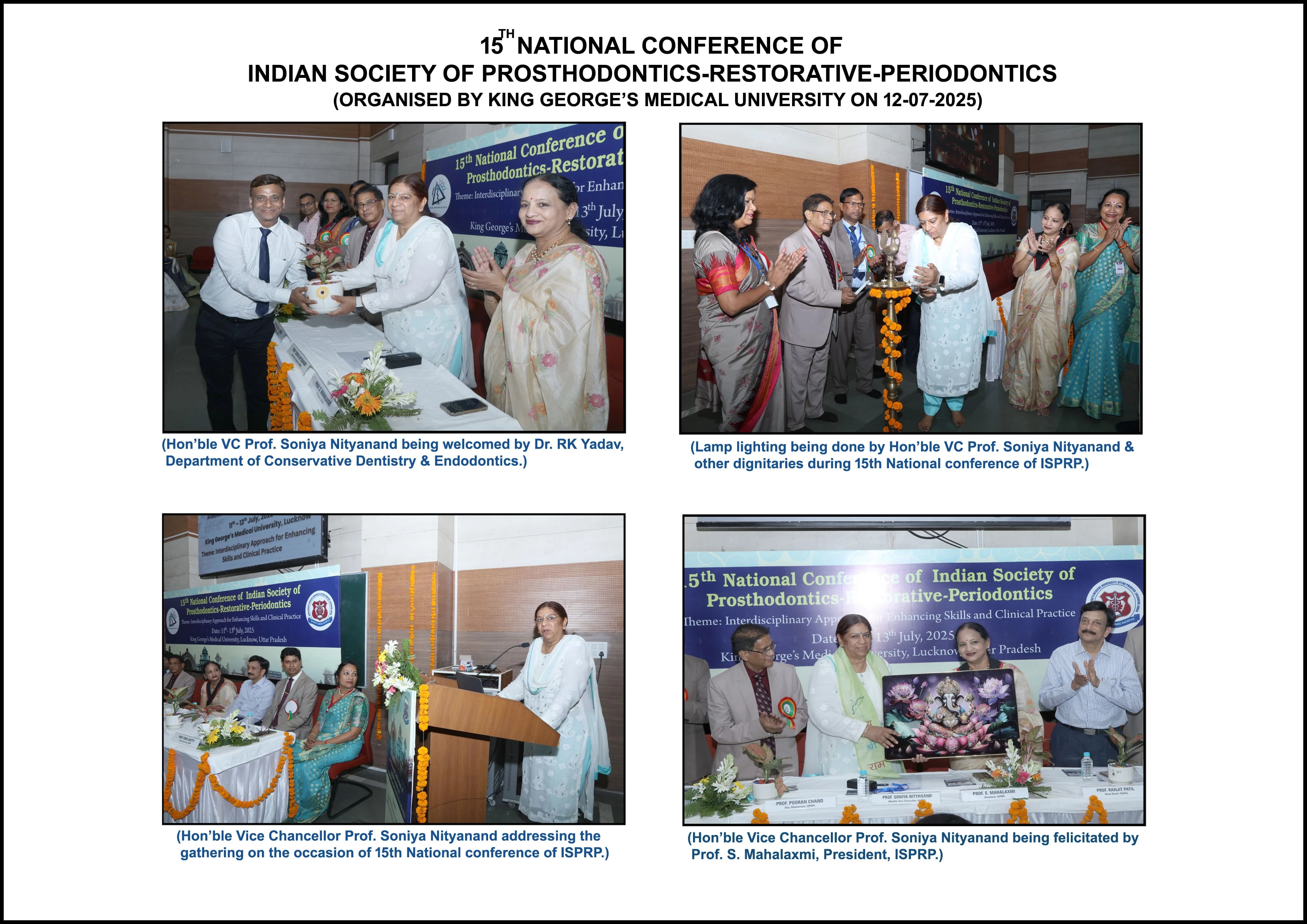 King George Medical University, Lucknow, Events