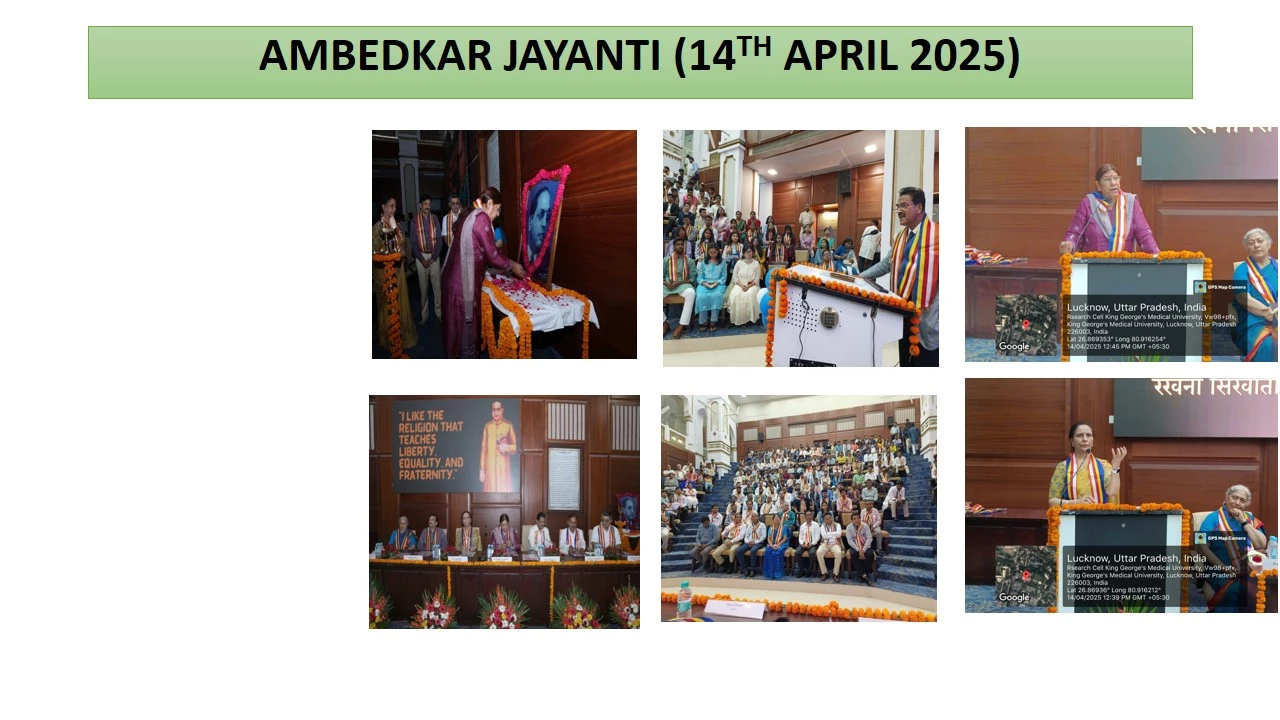 King George Medical University, Lucknow, Events