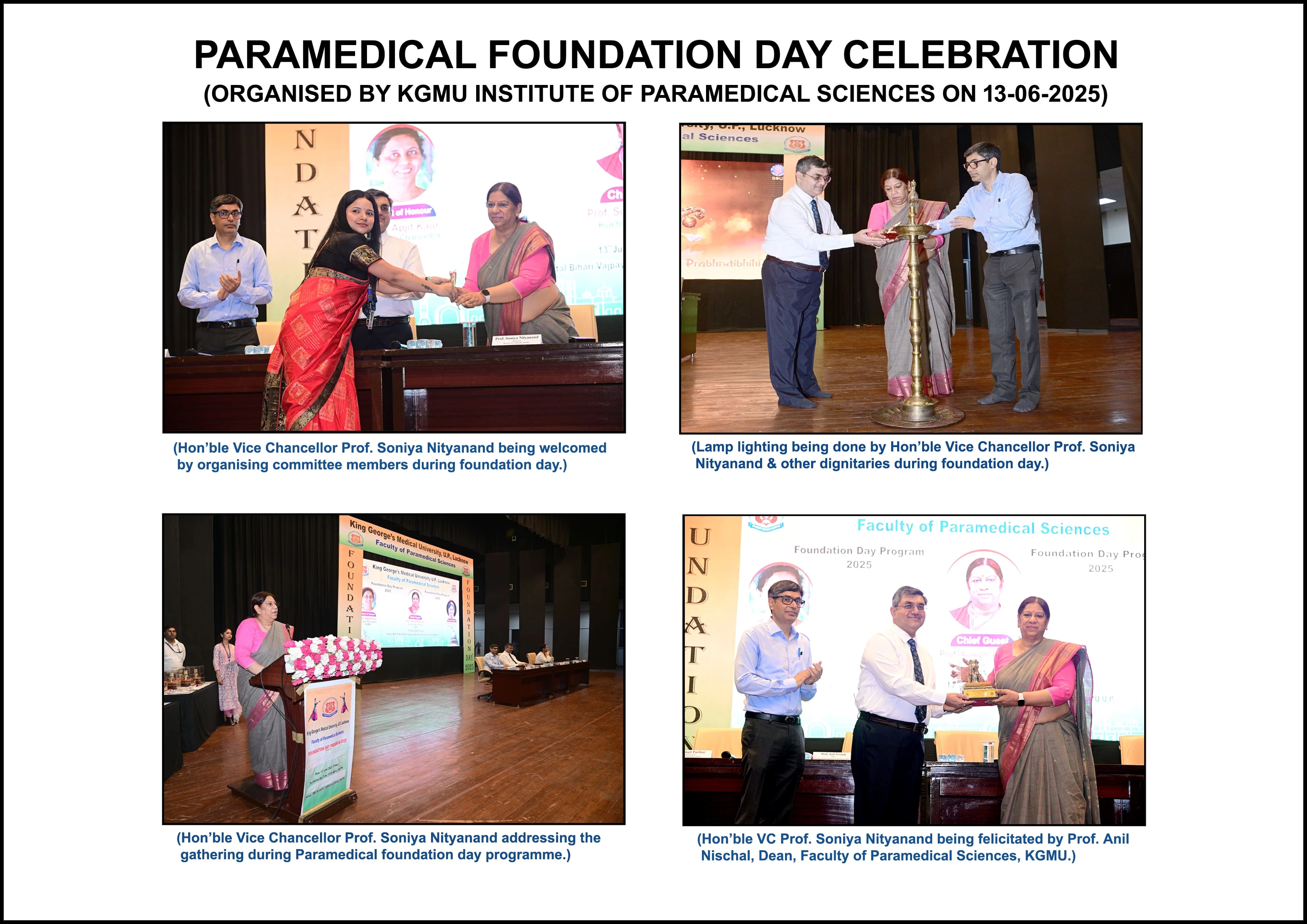 King George Medical University, Lucknow, Events