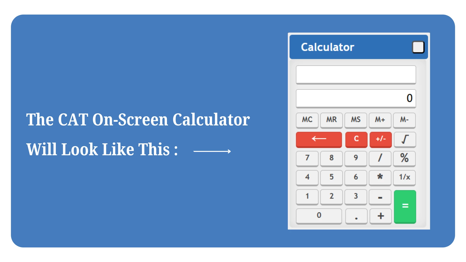 cat on screen calculator